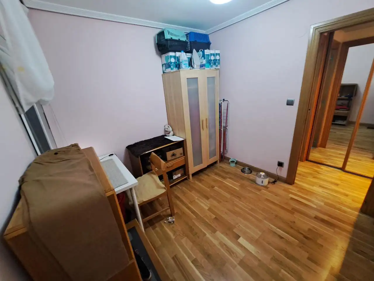 Bedroom of Flat for sale in Zaragoza  with Air Conditioner, Heating and Parquet flooring