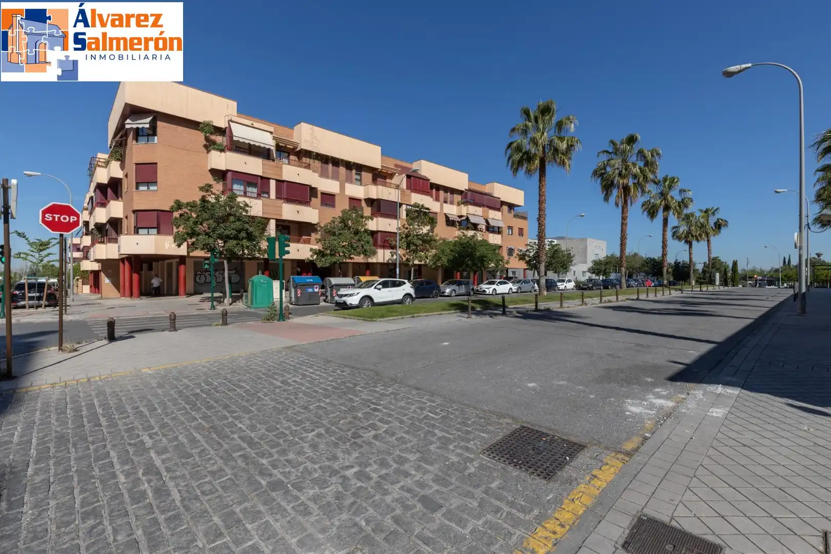 Vista exterior de Pis de lloguer en Granada amb Calefacció, Terrassa i Piscina comunitària