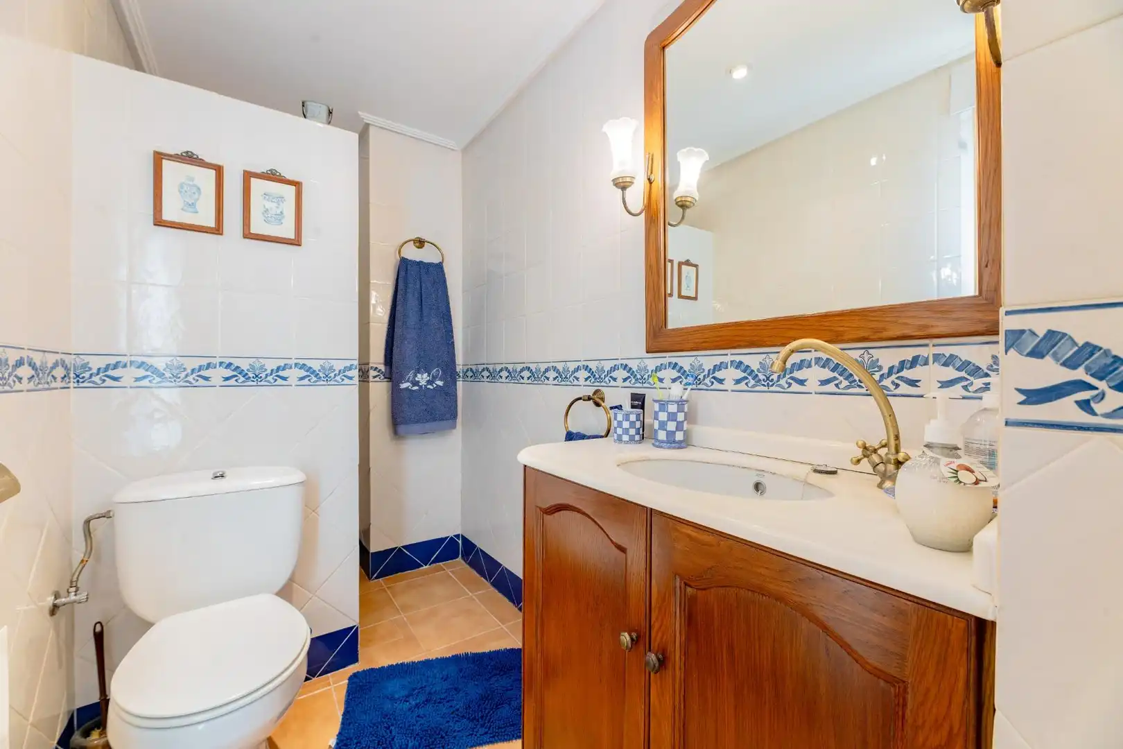 Badezimmer von Haus oder Chalet zum Verkauf in La Vall d'Uixó mit Klimaanlage, Heizung und Terrasse