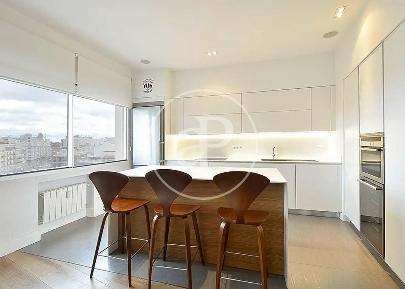 Cocina de Piso de alquiler en Madrid con Aire acondicionado y Calefacción