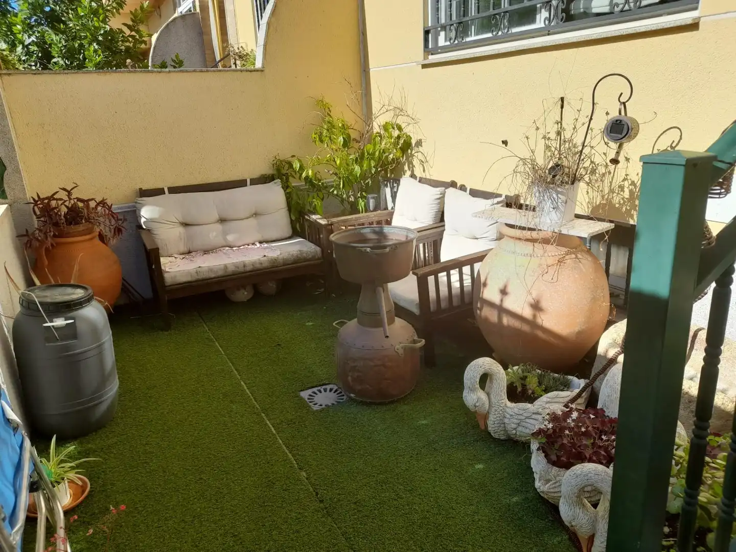 Terrace of Detached homes for sale in Cáceres  with Air Conditioner, Heating and Storage room