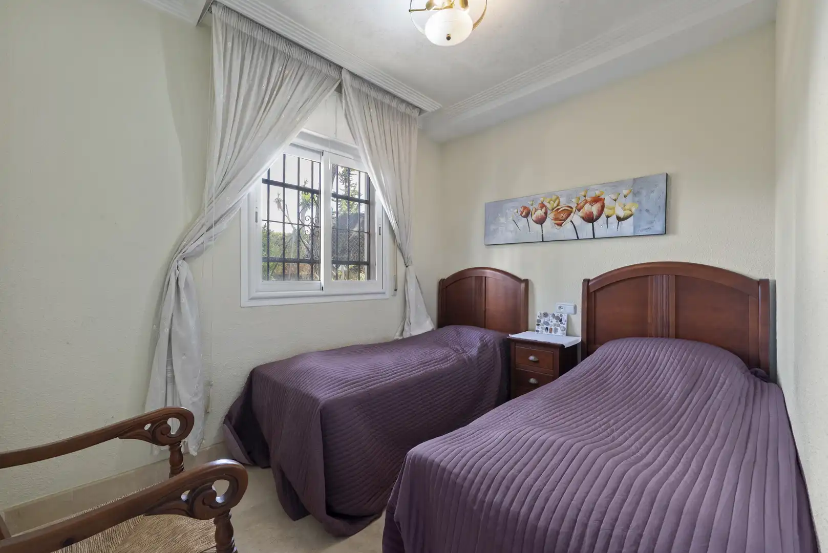 Habitación de Casa adosada en venta en Mijas con Aire acondicionado, Jardín privado y Terraza