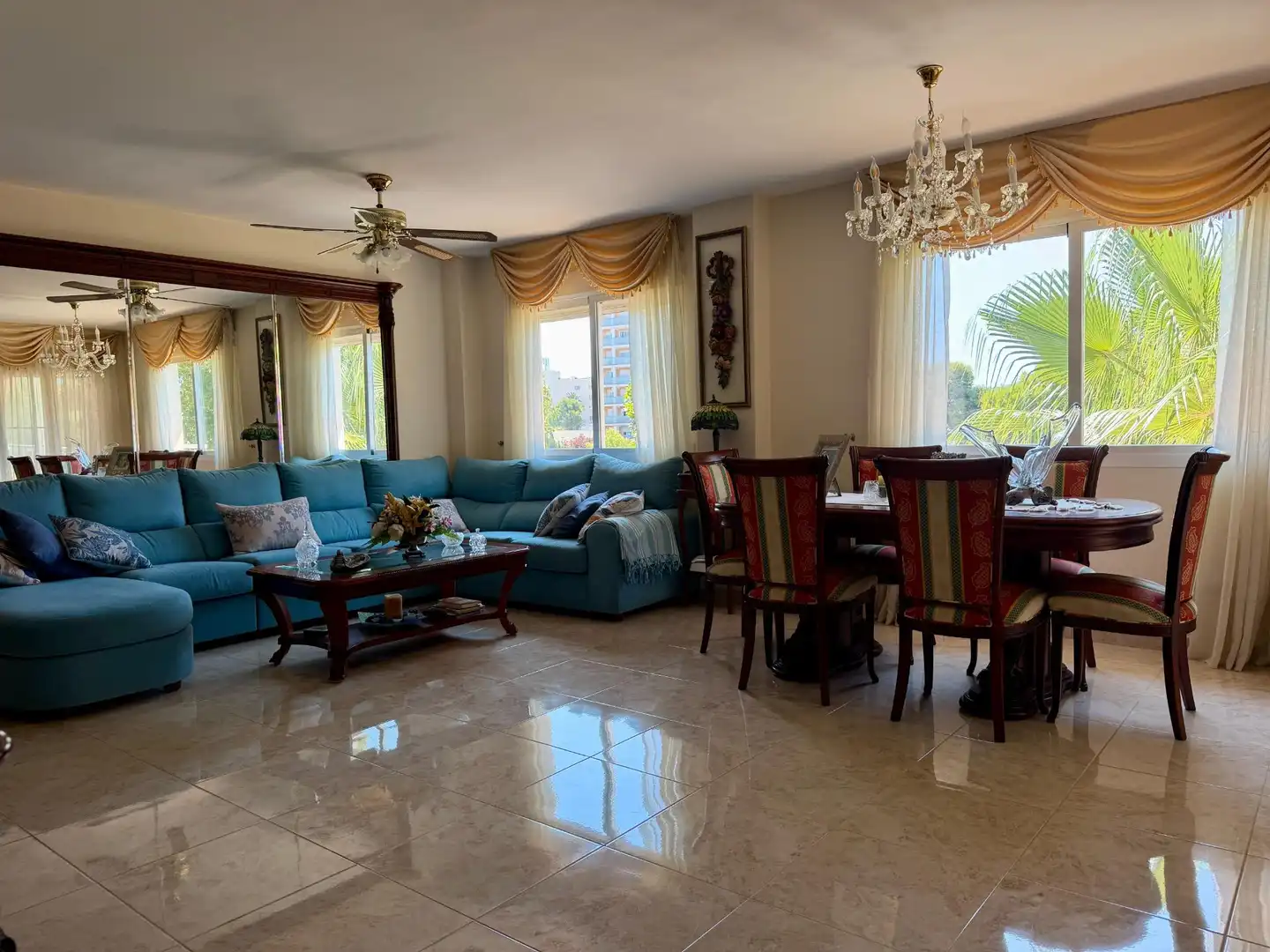 Sala d'estar de Àtic en venda en Jávea / Xàbia amb Aire condicionat, Calefacció i Terrassa