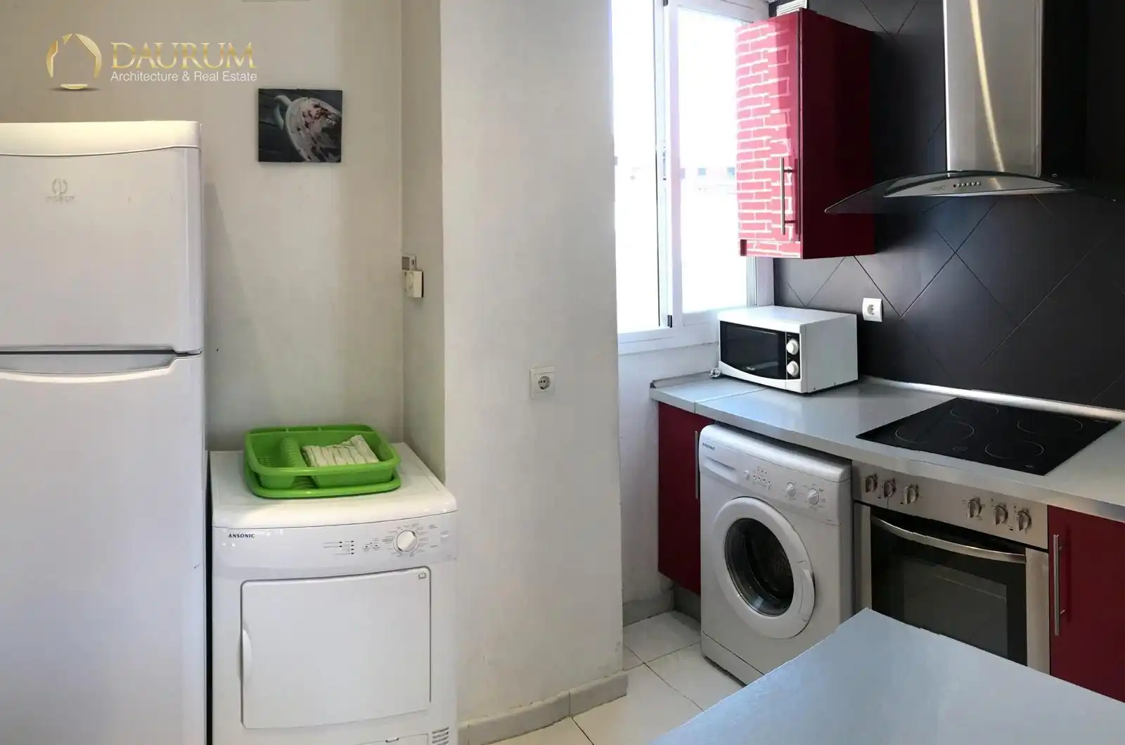 Kitchen of Flat for sale in Madrid  with Air Conditioner, Heating and Storage room