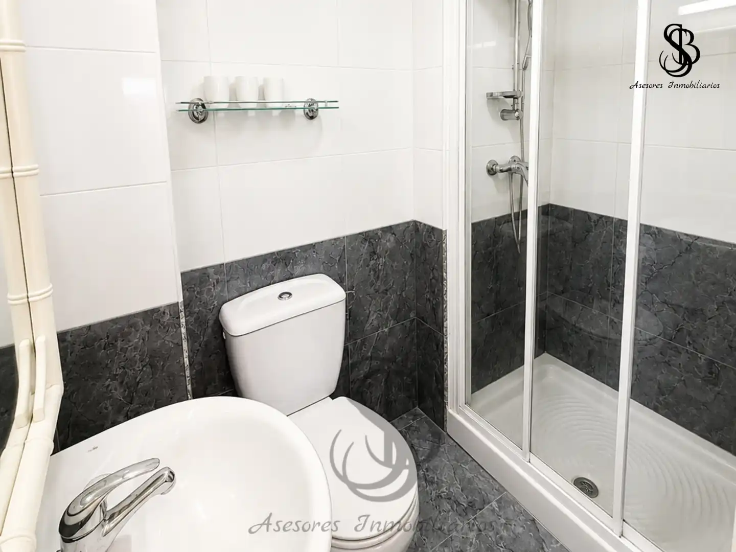 Badezimmer von Wohnungen zum Verkauf in Alicante / Alacant mit Klimaanlage, Heizung und Terrasse