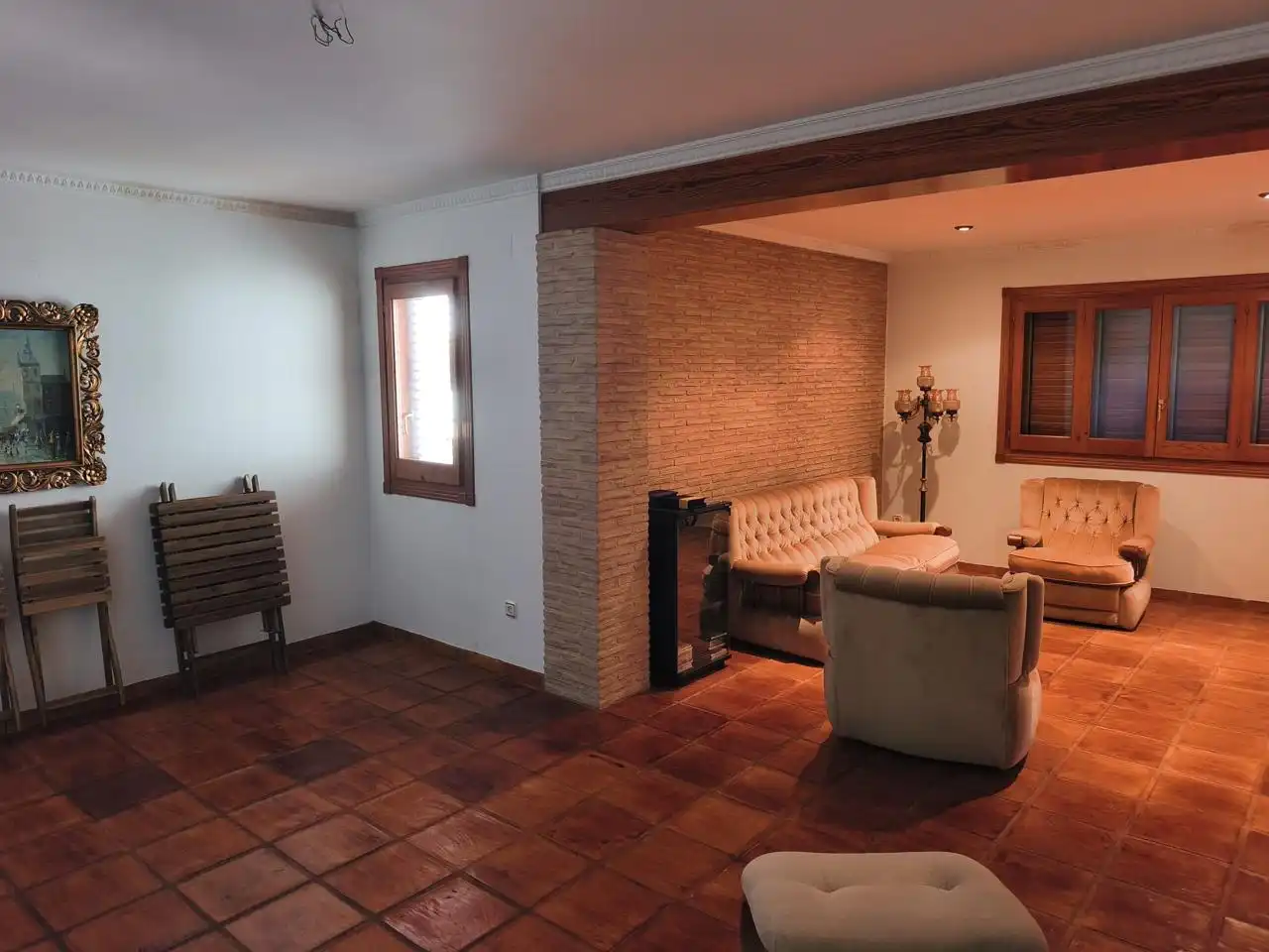 Sala de estar de Casa o chalet en venta en Favara con Jardín privado, Terraza y Piscina