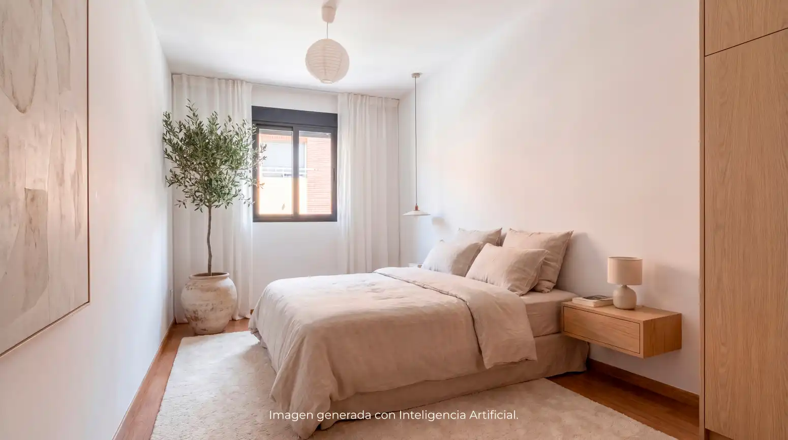 Schlafzimmer von Wohnung zur Miete in Sagunto / Sagunt mit Möbliert und Balkon