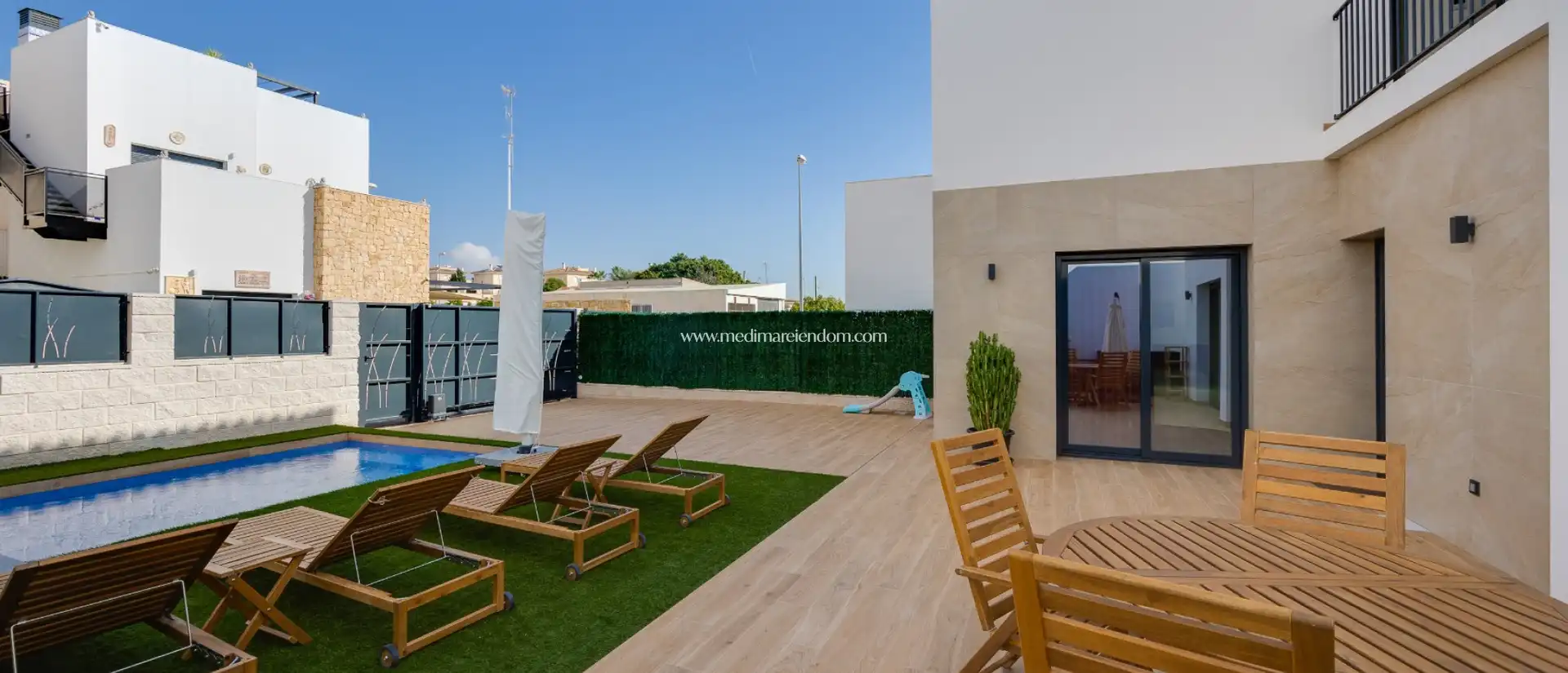 Terraza de Casa o chalet en venta en Rojales con Aire acondicionado, Calefacción y Jardín privado