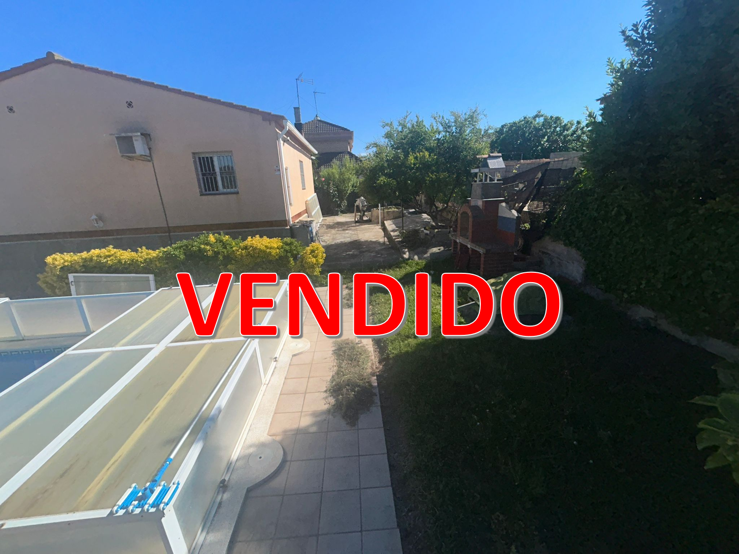 Garden of House or chalet for sale in Rodonyà  with Air Conditioner, Storage room and Swimming Pool