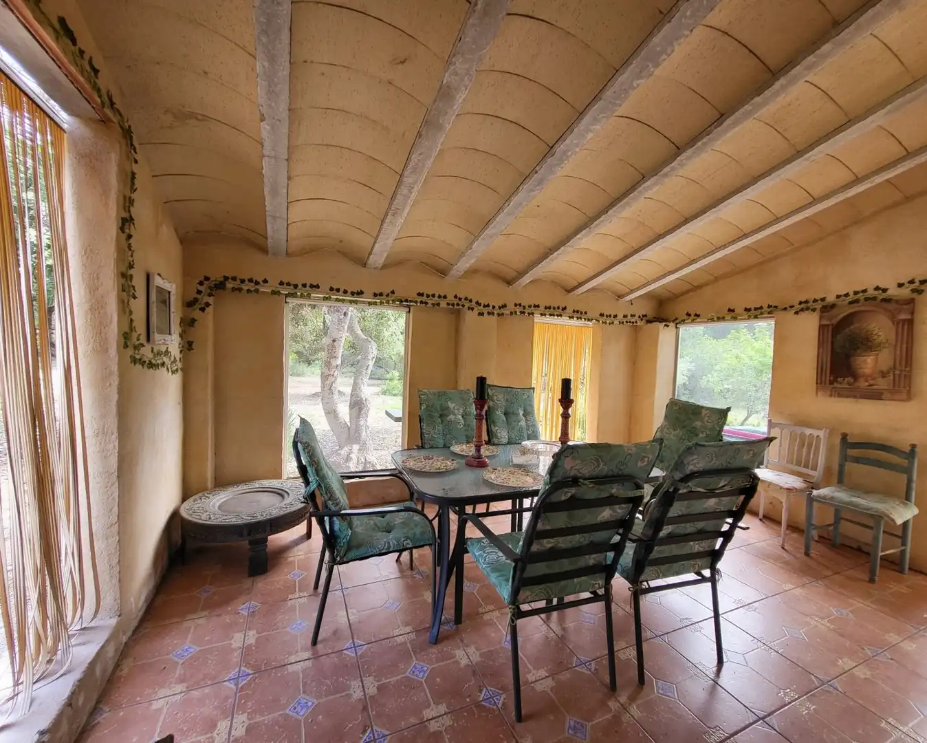 Terrasse von Country house zum Verkauf in L'Ametlla de Mar  mit Privatgarten, Terrasse und Abstellraum