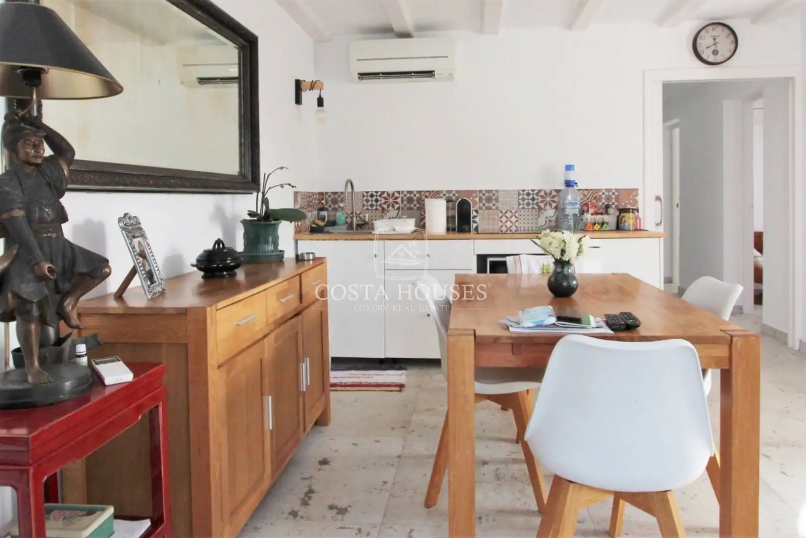 Cuina de Casa o xalet en venda en Jávea / Xàbia amb Aire condicionat, Jardí privat i Terrassa