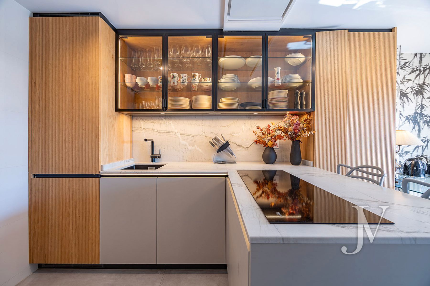 Kitchen of Attic for sale in Las Rozas de Madrid  with Air Conditioner, Heating and Storage room