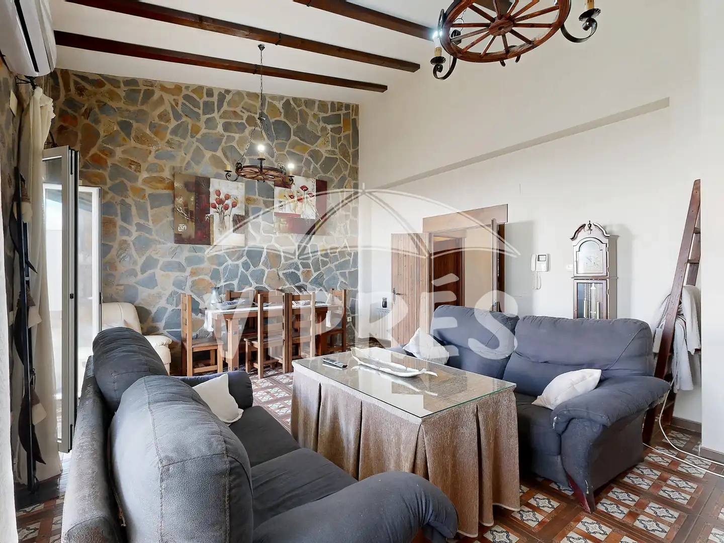 Living room of Houses for sale in Arroyo de San Serván  with Heating and Storage room