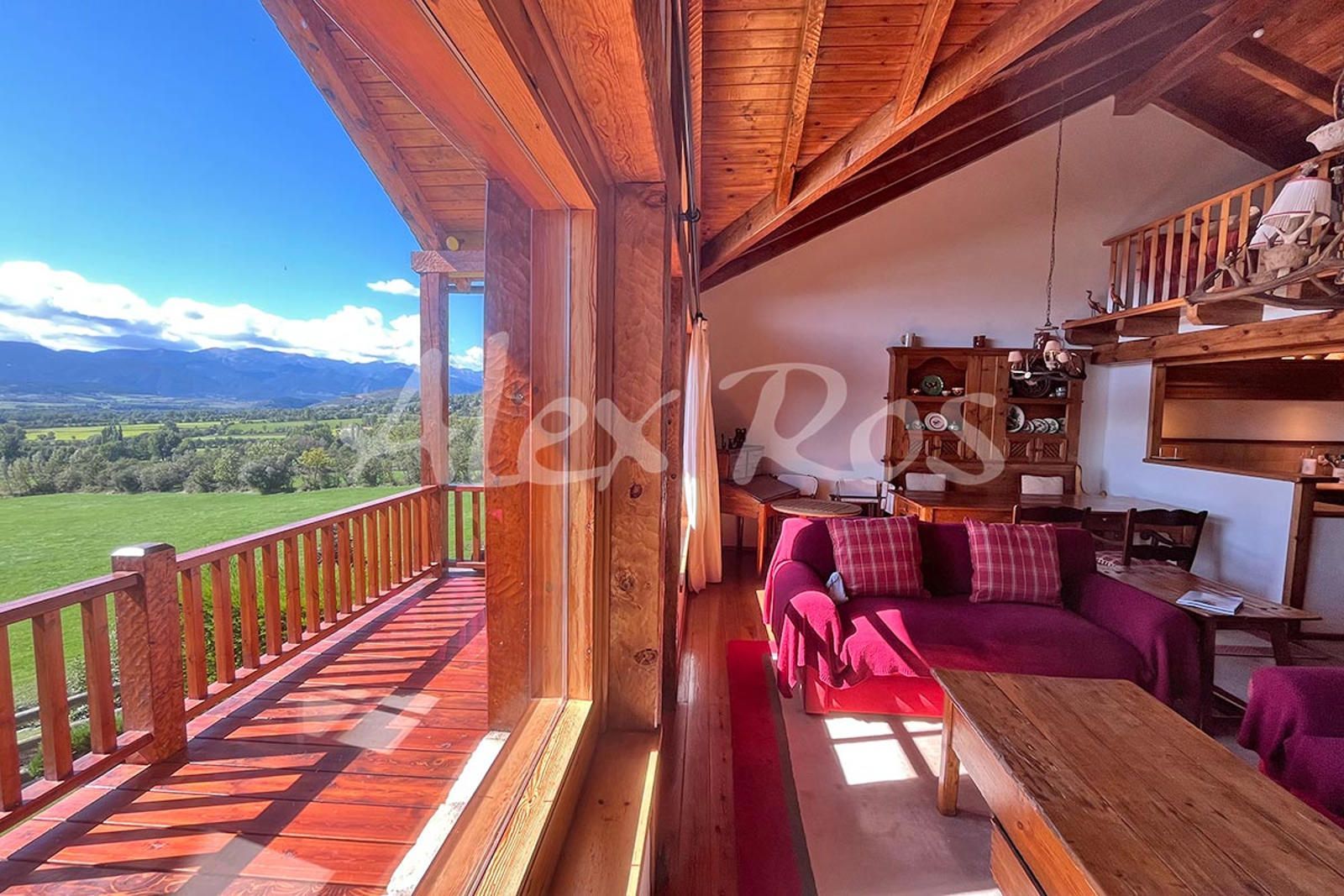 Sala d'estar de Casa o xalet en venda en Ger amb Calefacció, Jardí privat i Traster