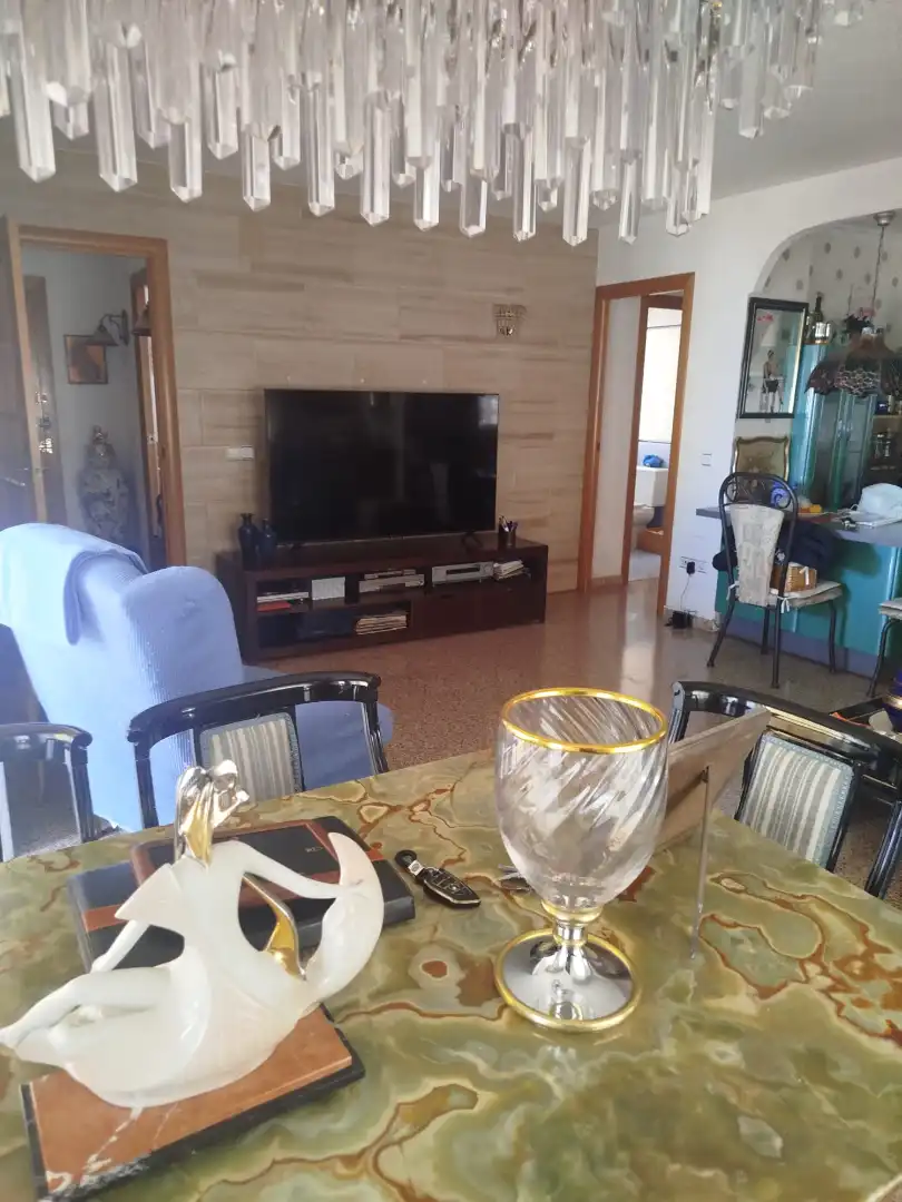 Sala d'estar de Pis en venda en El Campello amb Moblat i Balcó