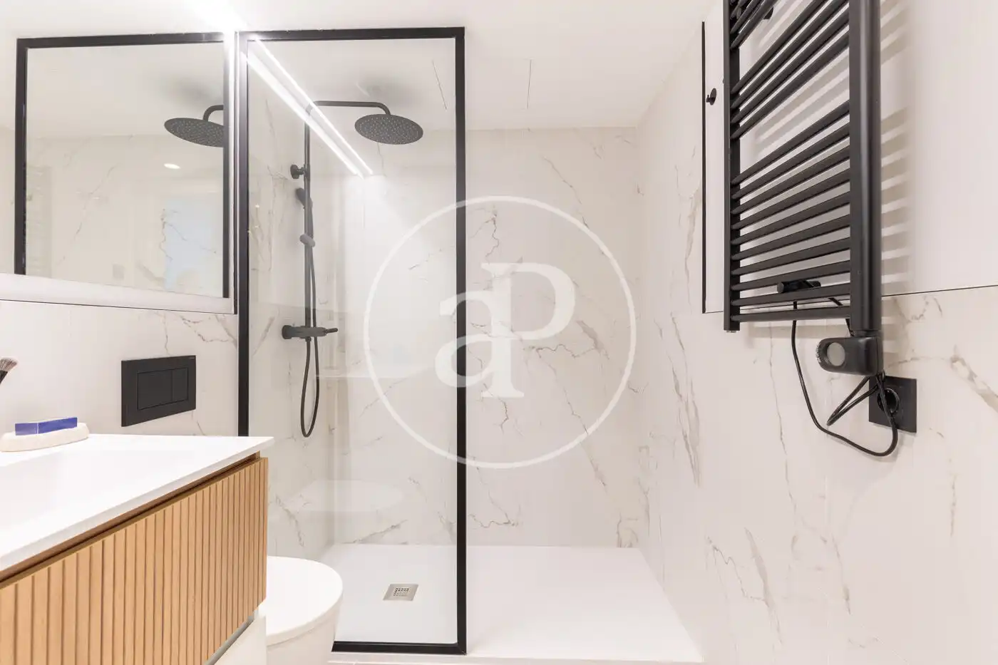 Bathroom of Flat for rent in Cerdanyola del Vallès  with Air Conditioner, Heating and Terrace