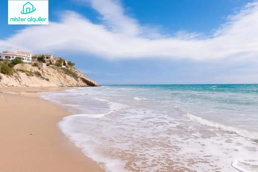 Vista exterior de Casa o xalet de lloguer en El Campello amb Aire condicionat, Calefacció i Jardí privat