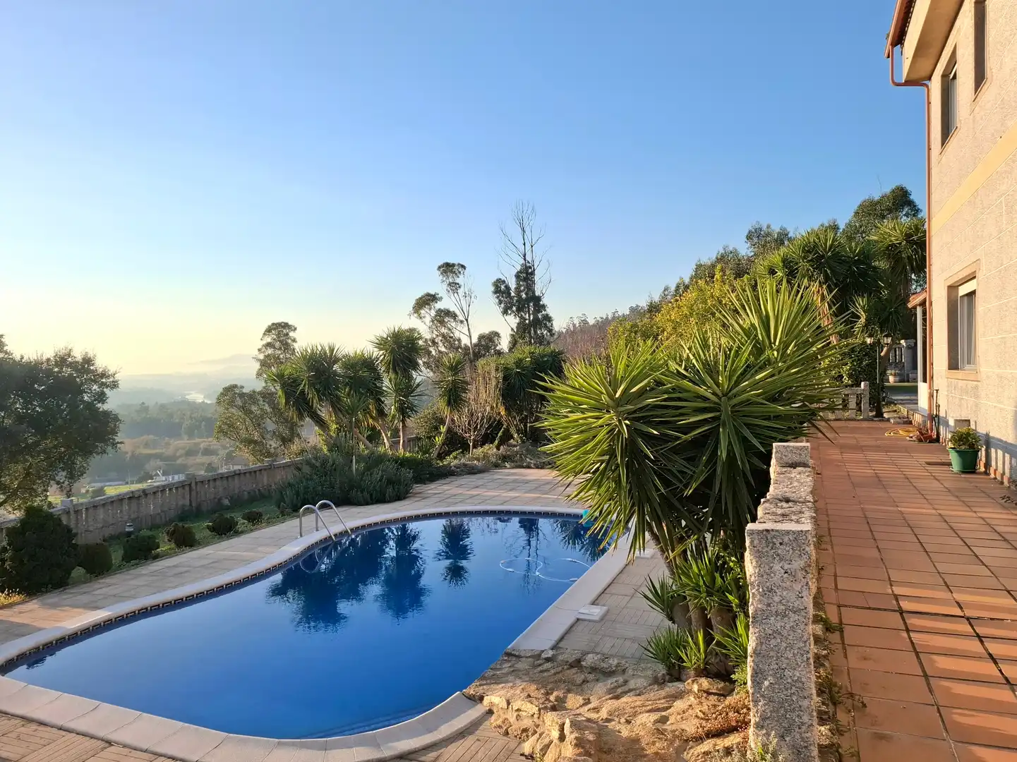 Piscina de Casa o xalet en venda en As Neves   amb Calefacció, Jardí privat i Terrassa