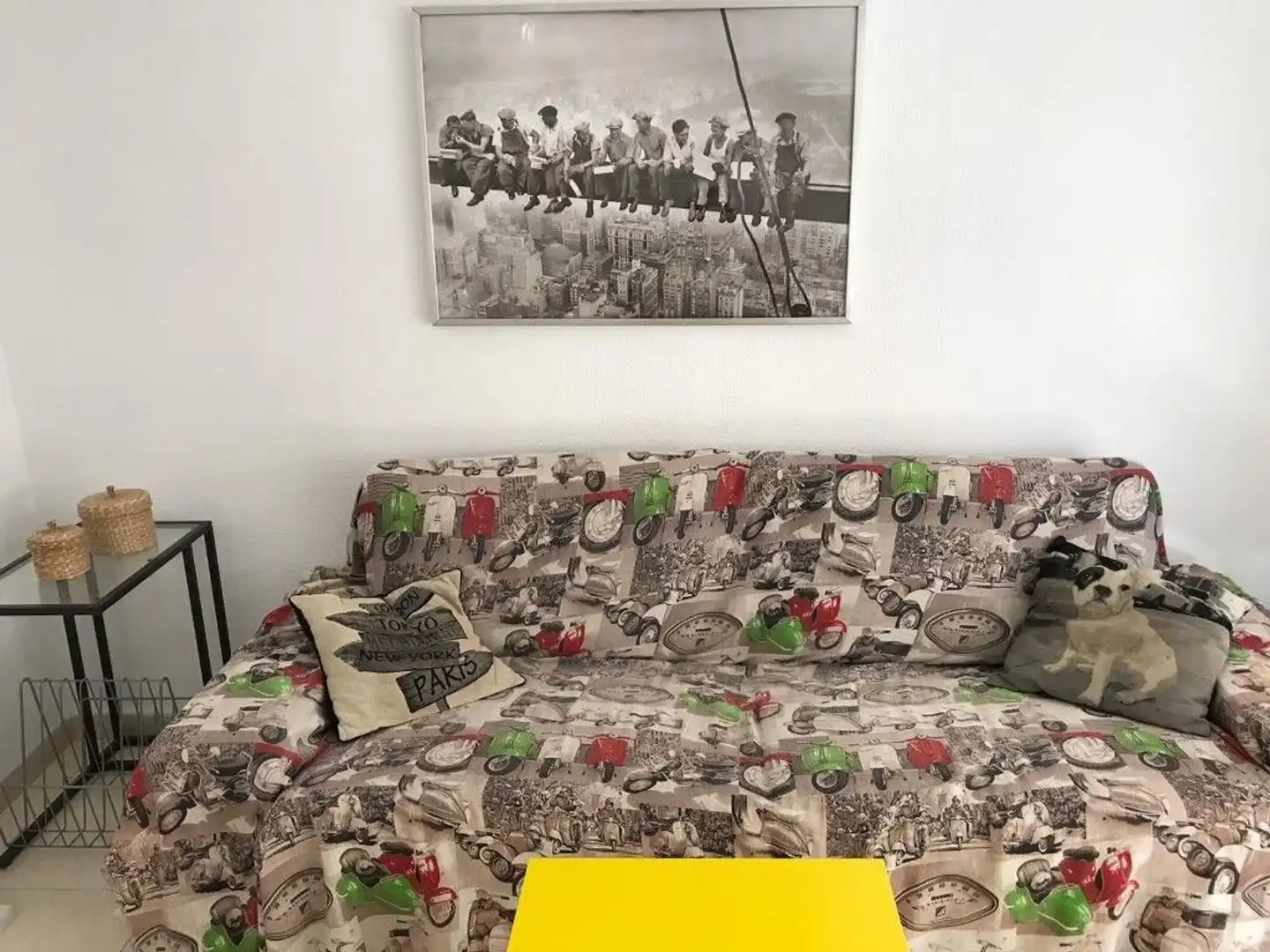 Living room of Flat for rent in Castellón de la Plana / Castelló de la Plana  with Private garden, Terrace and Furnished