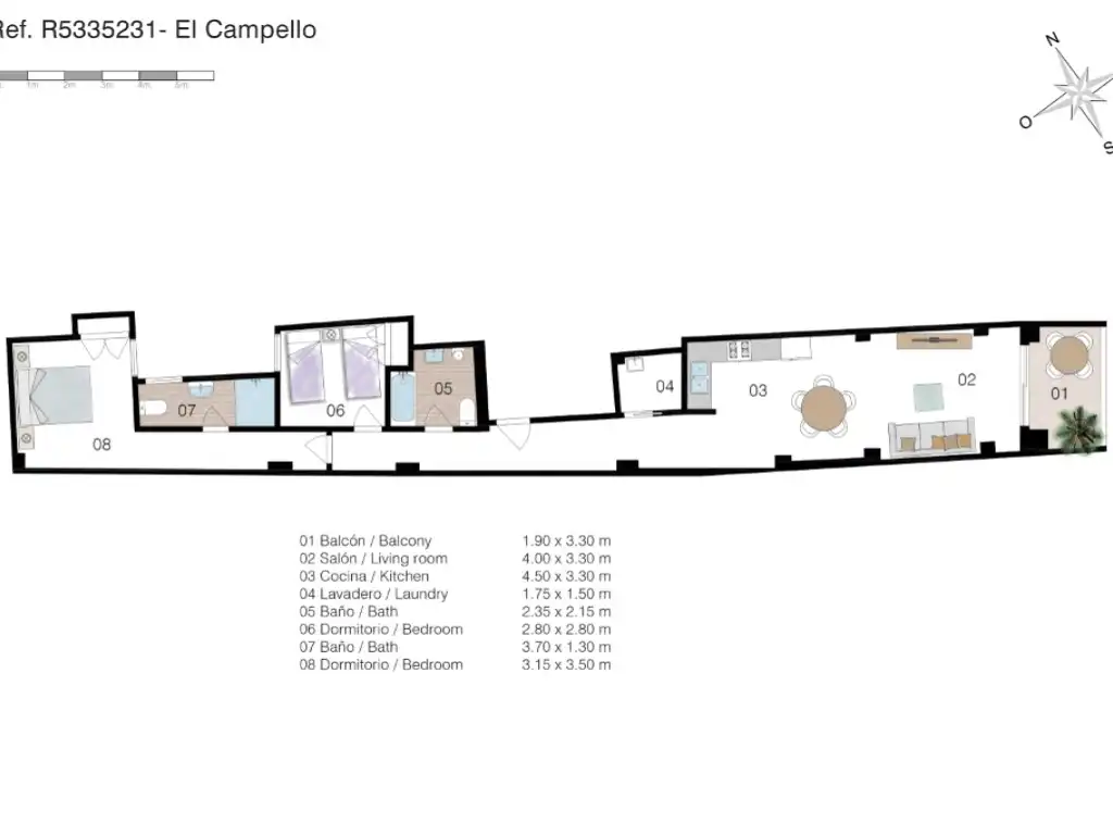 Ground floor for sale in El Campello  with Air Conditioner