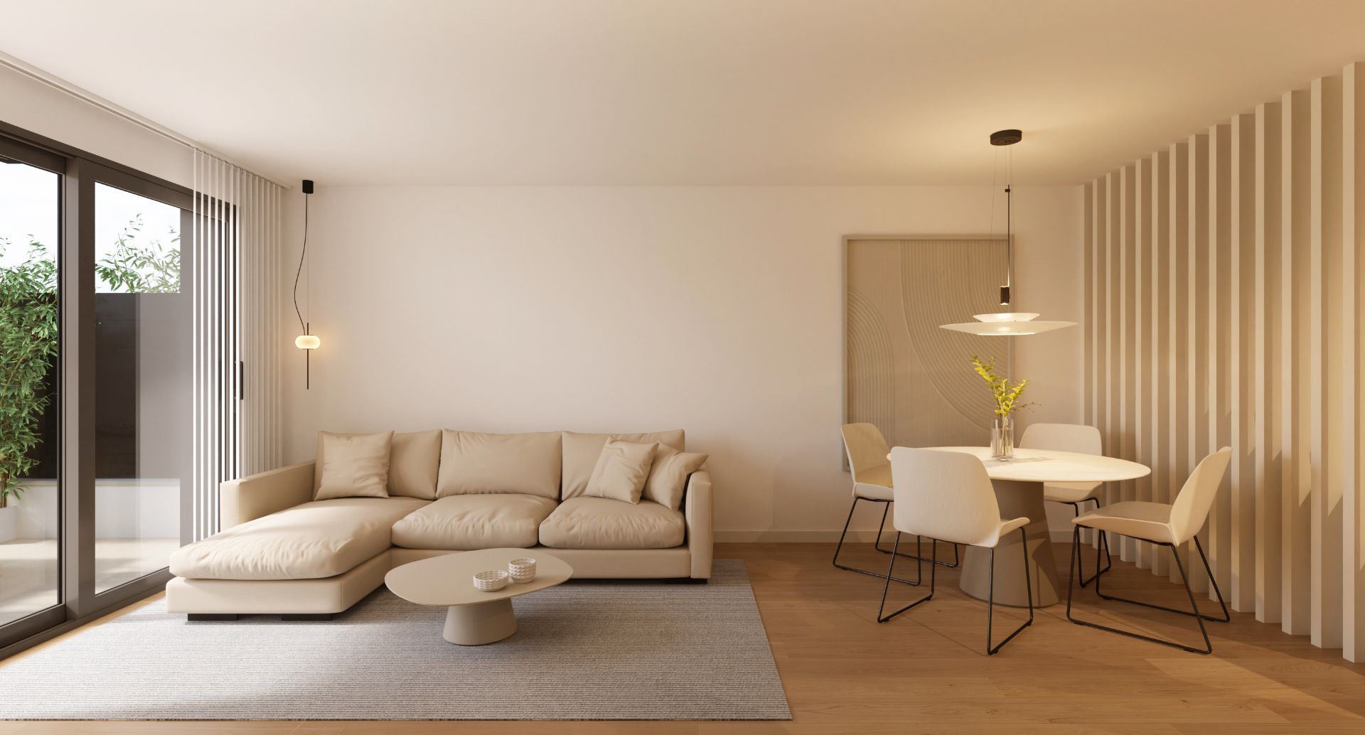 Living room of Flat for sale in  Lleida Capital  with Air Conditioner, Heating and Parquet flooring