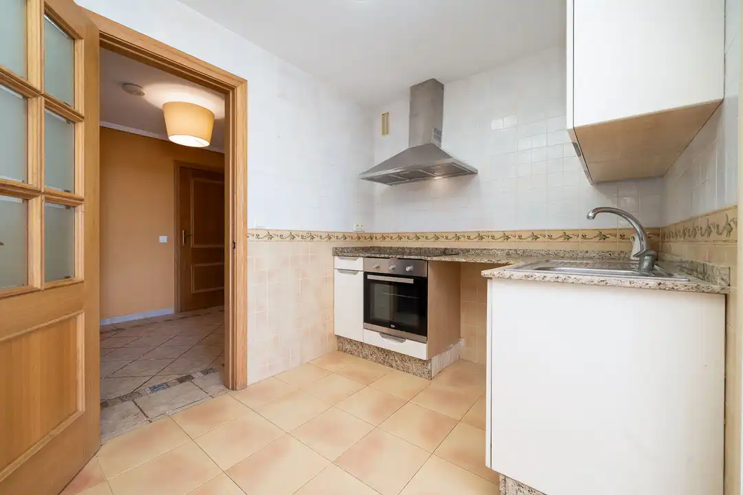Küche von Wohnung zum Verkauf in  Palma de Mallorca mit Klimaanlage, Heizung und Terrasse