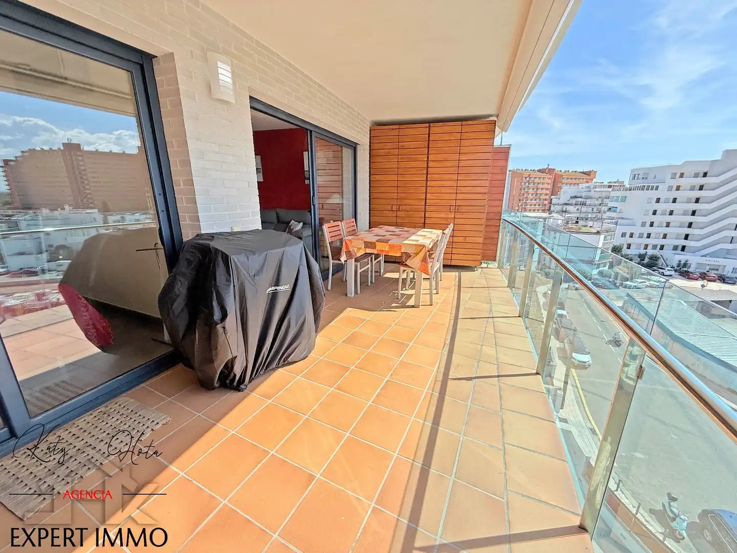 Terraza de Apartamento en venta en Roses con Aire acondicionado, Calefacción y Terraza
