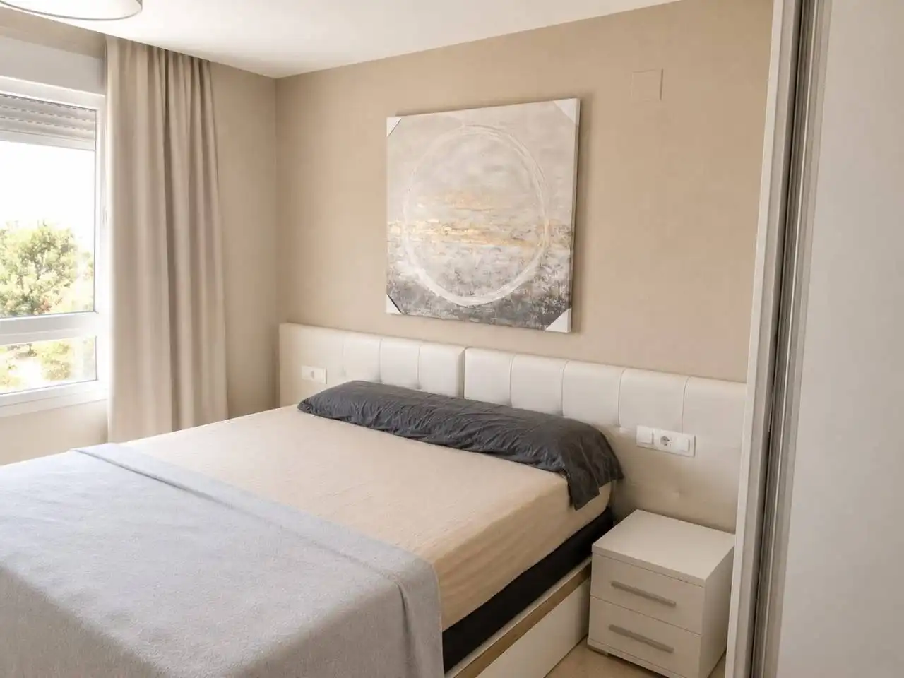 Bedroom of Flat for sale in Cabanes  with Air Conditioner, Storage room and Furnished
