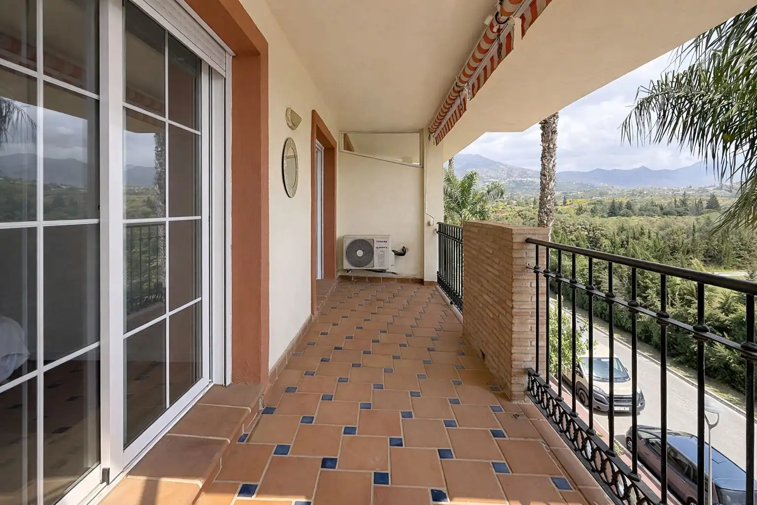 Terraza de Apartamento en venta en Mijas con Aire acondicionado, Calefacción y Jardín privado