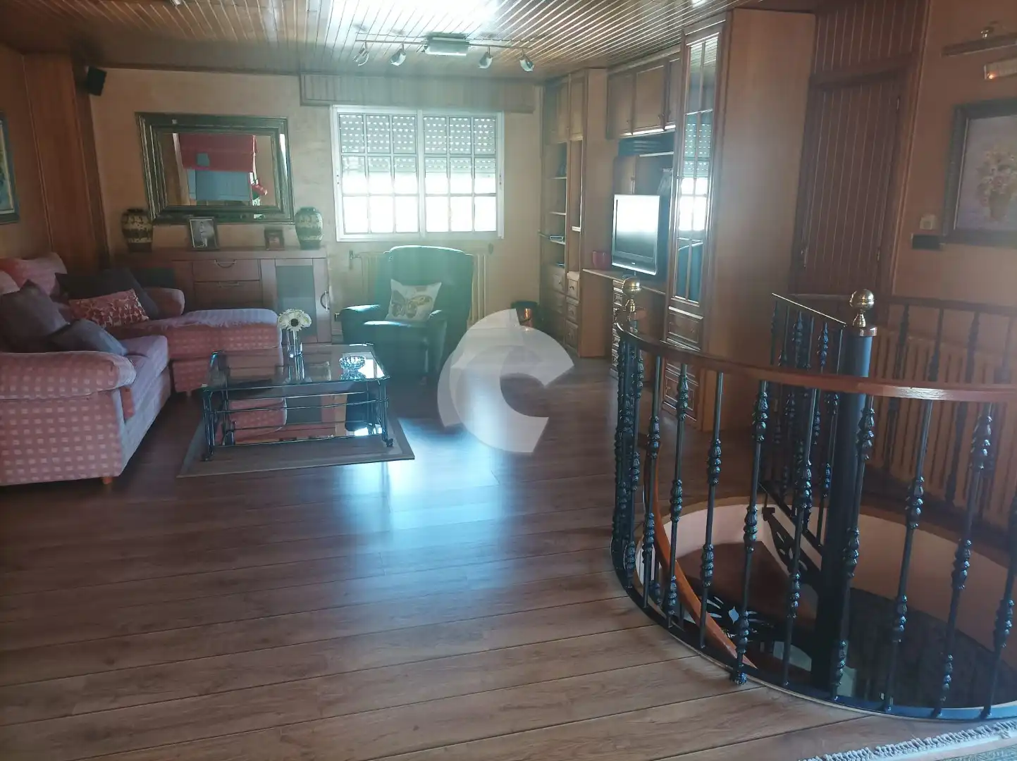 Sala de estar de Casa adosada en venta en Ourense Capital 
