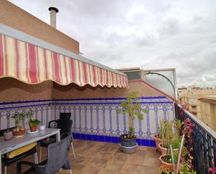 Terrace of Attic for sale in Elche / Elx  with Air Conditioner, Terrace and Balcony