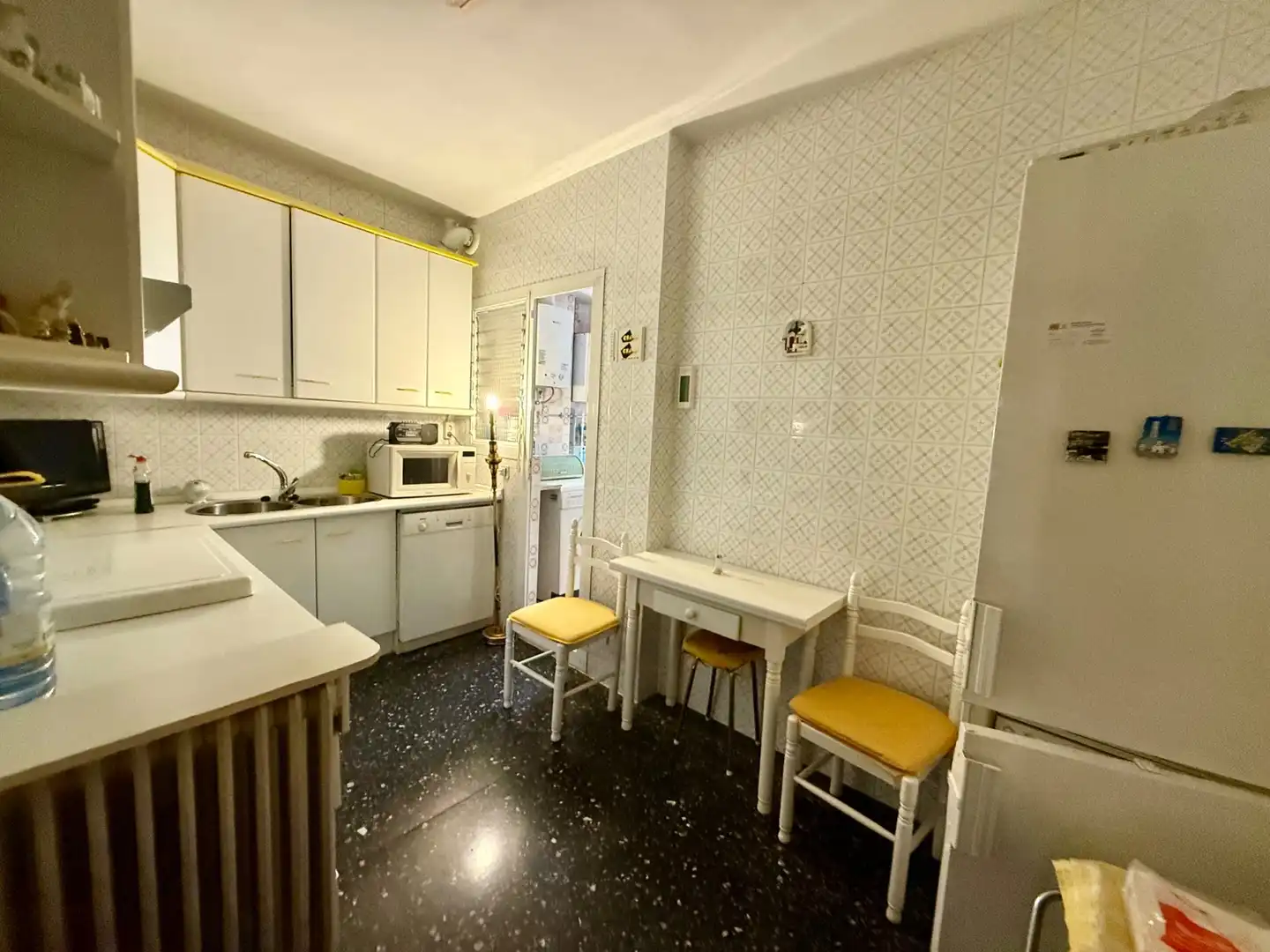 Kitchen of Flat for sale in Ciudad Real  with Air Conditioner, Heating and Furnished