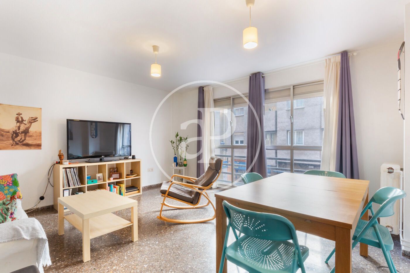 Exterior view of Flat for sale in  Valencia Capital  with Heating and Balcony