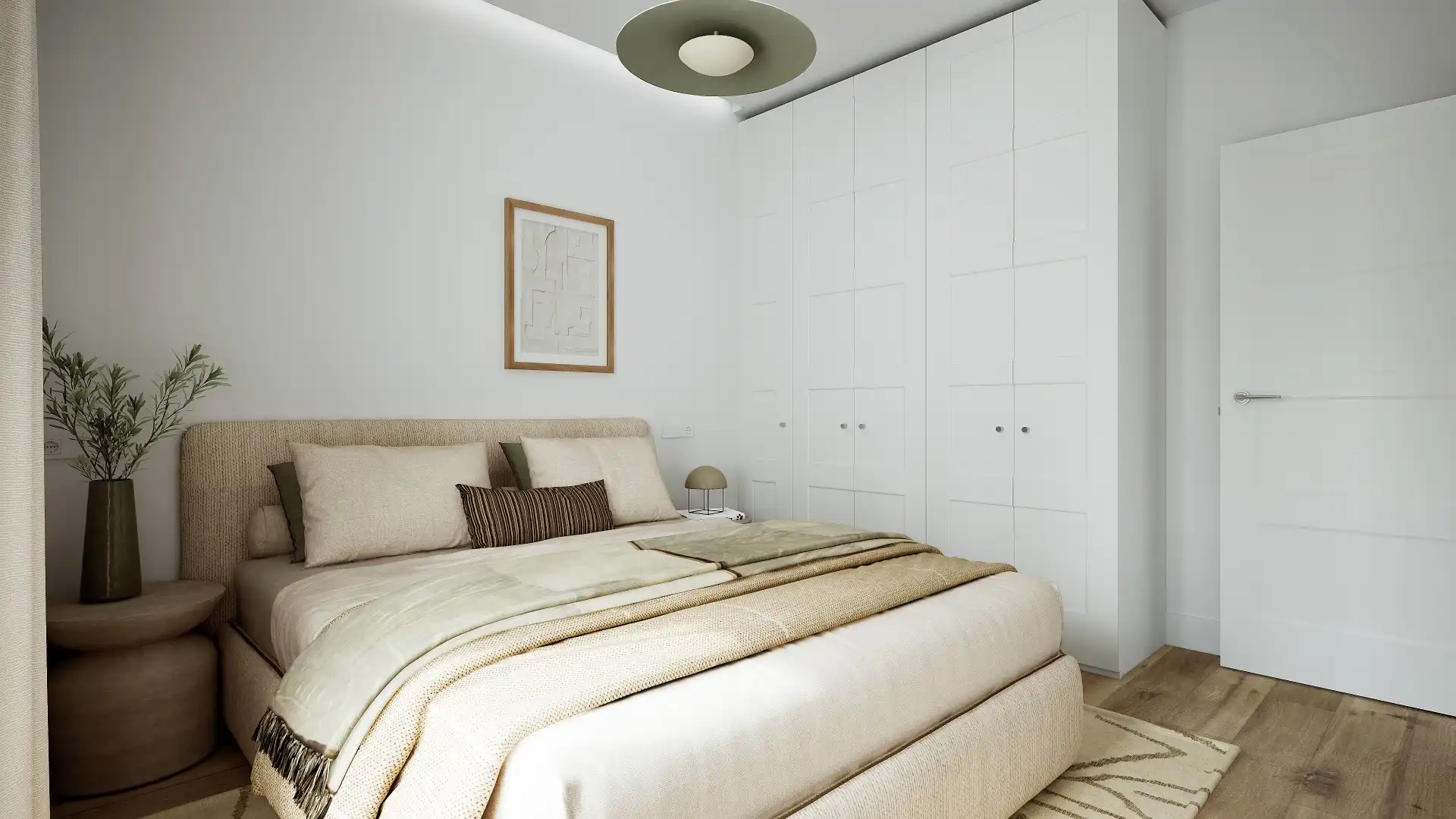 Schlafzimmer von Dachboden zum Verkauf in Bilbao  mit Terrasse