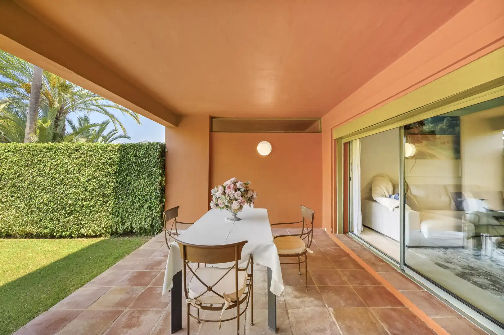 Terrassa de Planta baixa en venda en Estepona amb Aire condicionat, Jardí privat i Terrassa