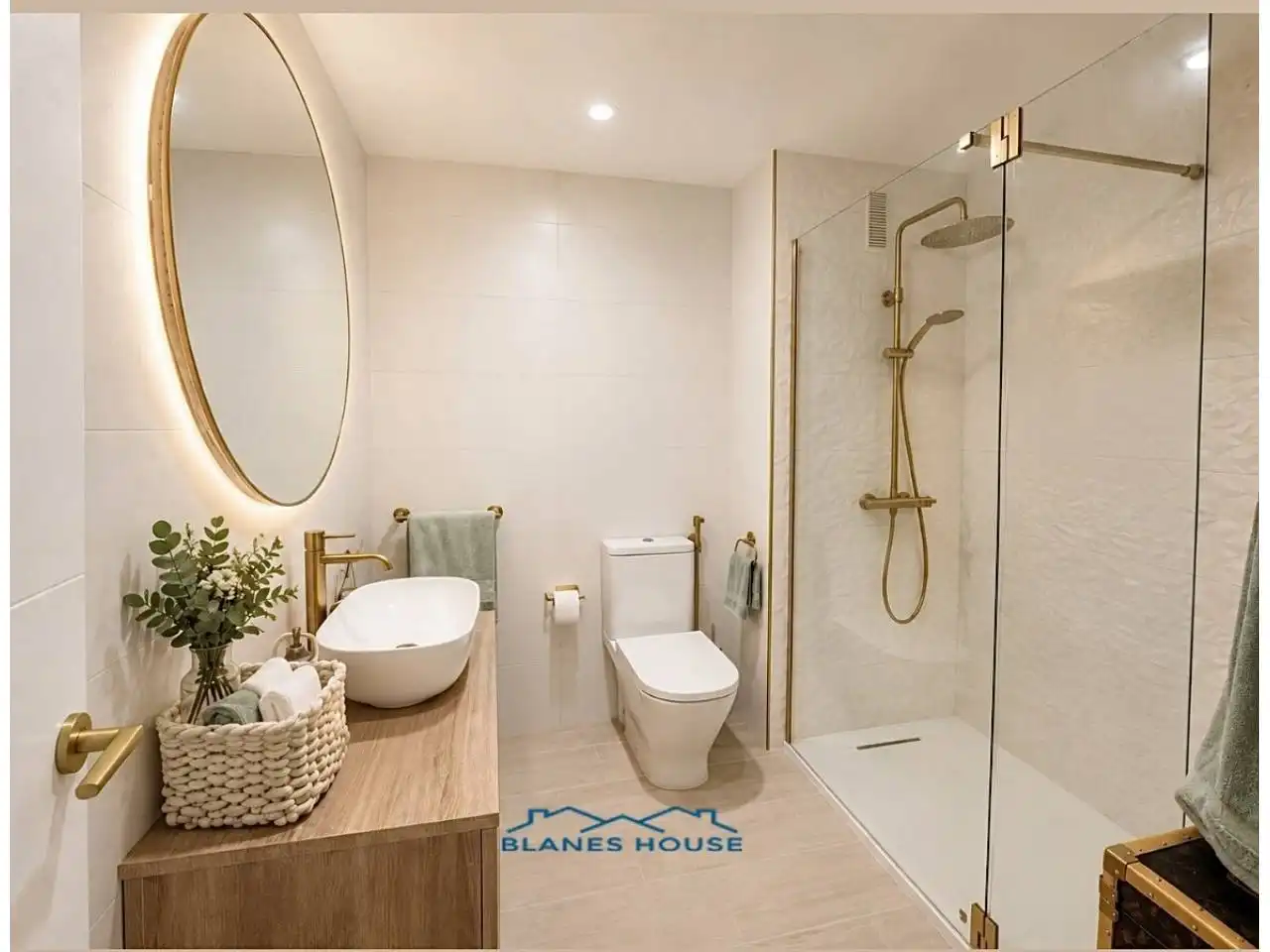 Baño de Dúplex en venta en Marbella con Aire acondicionado, Calefacción y Terraza