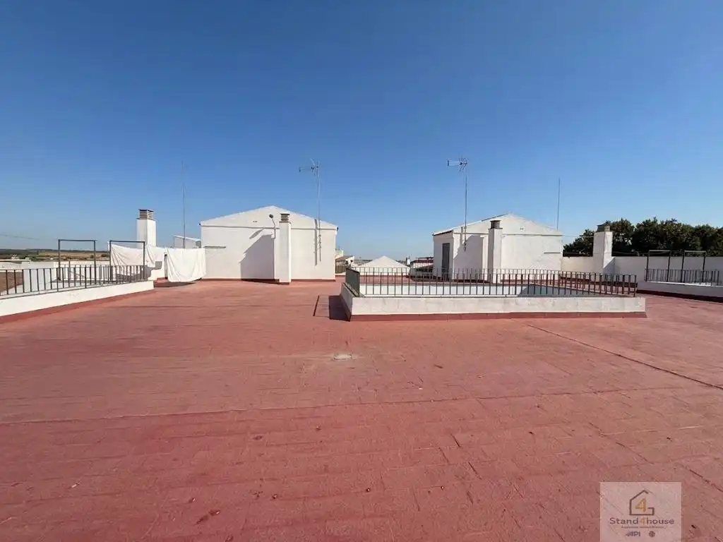 Exterior view of Flat for sale in Bollullos Par del Condado  with Air Conditioner, Heating and Furnished