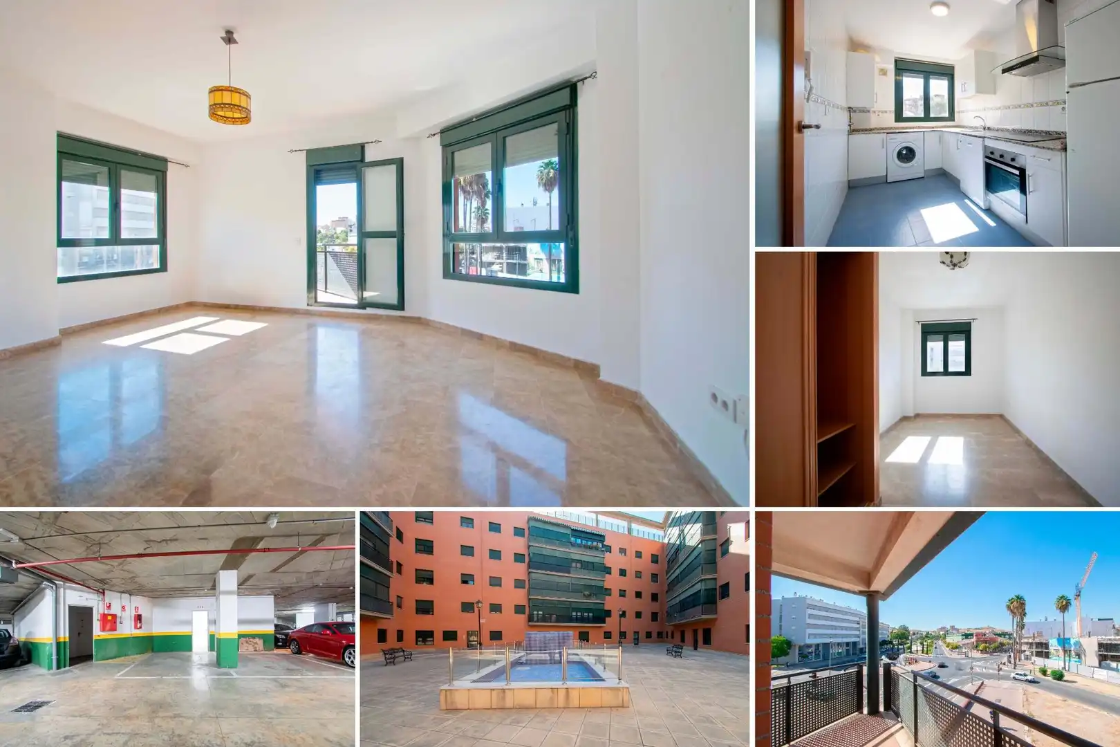 Exterior view of Flat for sale in Camas  with Air Conditioner, Heating and Terrace