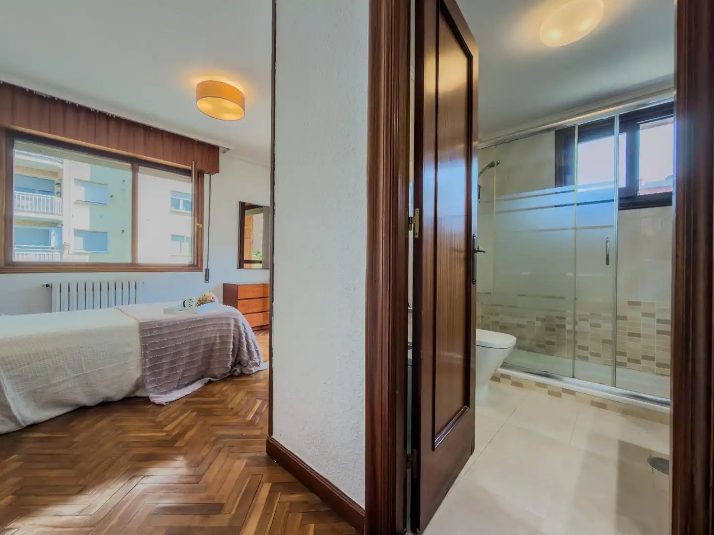 Bathroom of Flat for sale in Santander  with Heating, Terrace and Storage room