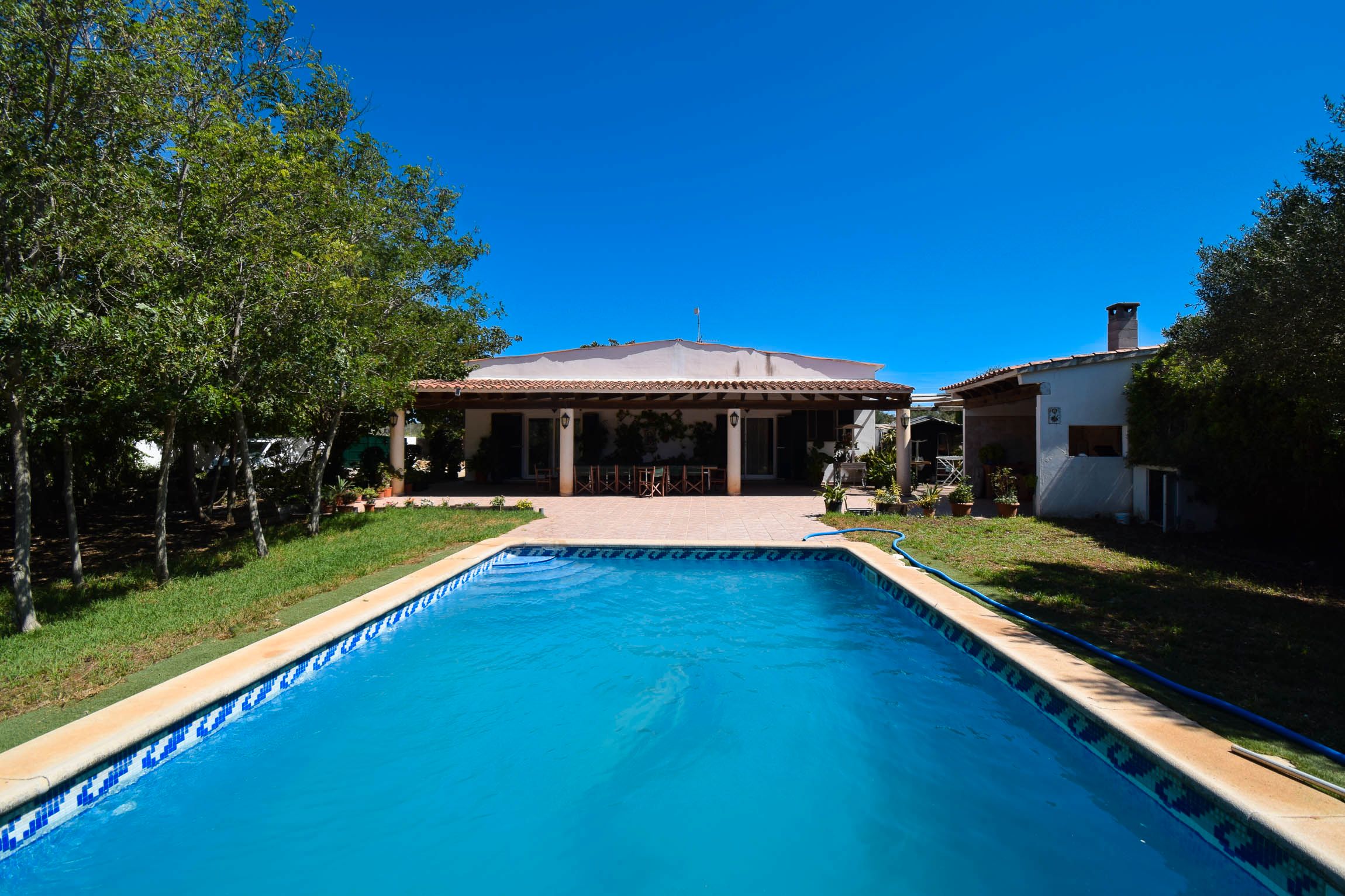 Piscina de Finca rústica en venda en Ciutadella de Menorca amb Aire condicionat, Jardí privat i Terrassa