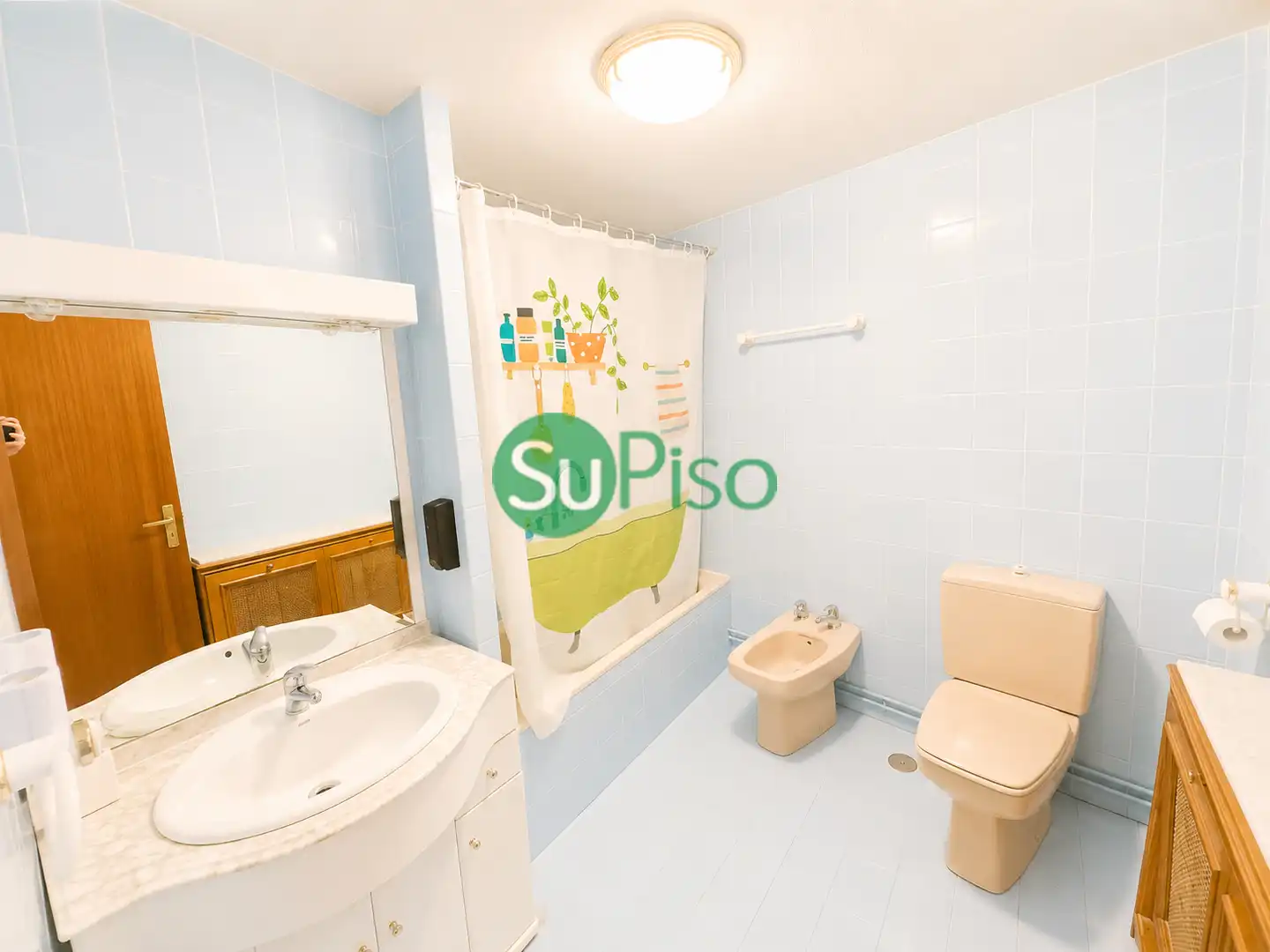 Badezimmer von Wohnung zum Verkauf in Borox mit Heizung, Terrasse und Möbliert