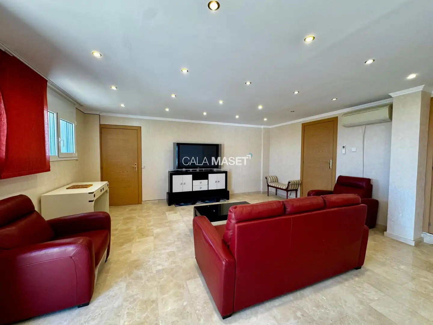 Wohnzimmer von Haus oder Chalet zum Verkauf in Calonge i Sant Antoni mit Heizung, Privatgarten und Terrasse