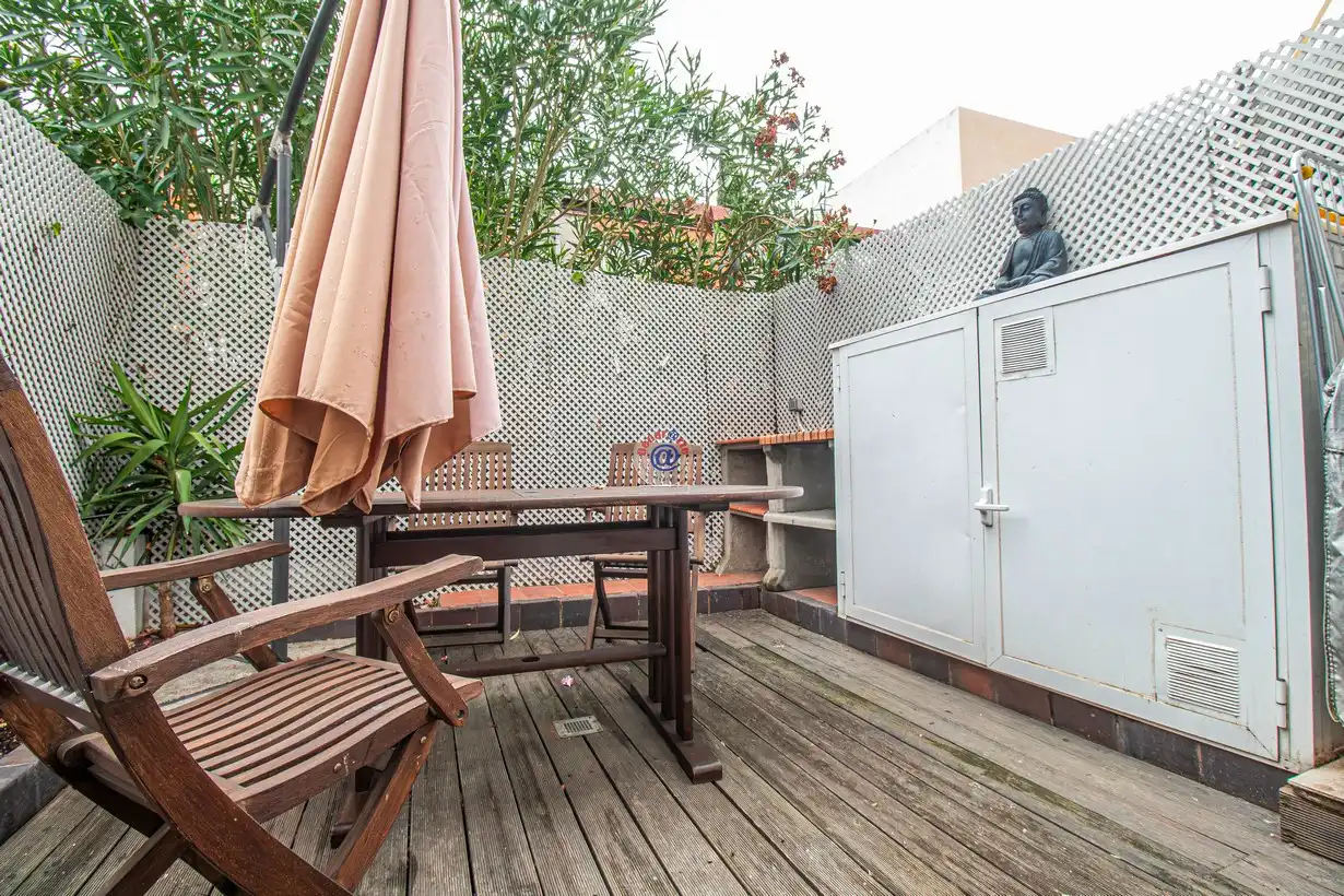 Terrace of Houses for rent in Madrid  with Air Conditioner, Heating and Private garden