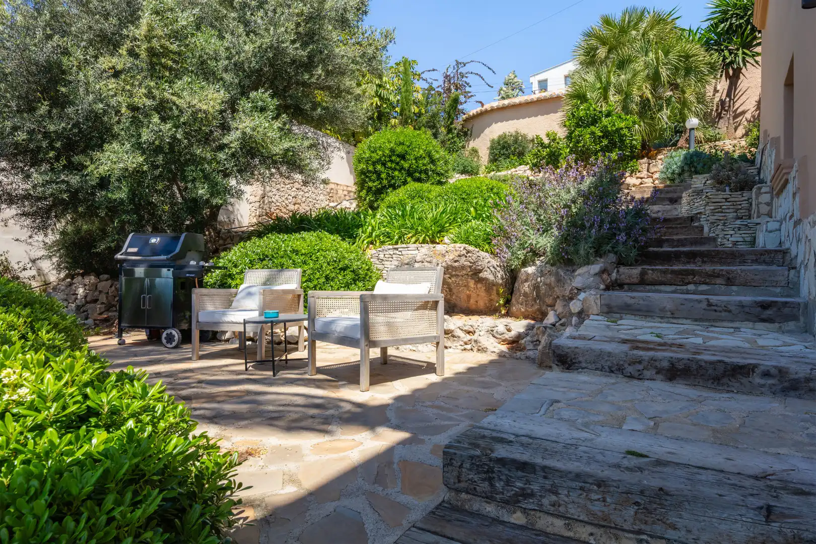 Terrace of Houses for sale in Jávea / Xàbia  with Air Conditioner, Heating and Private garden