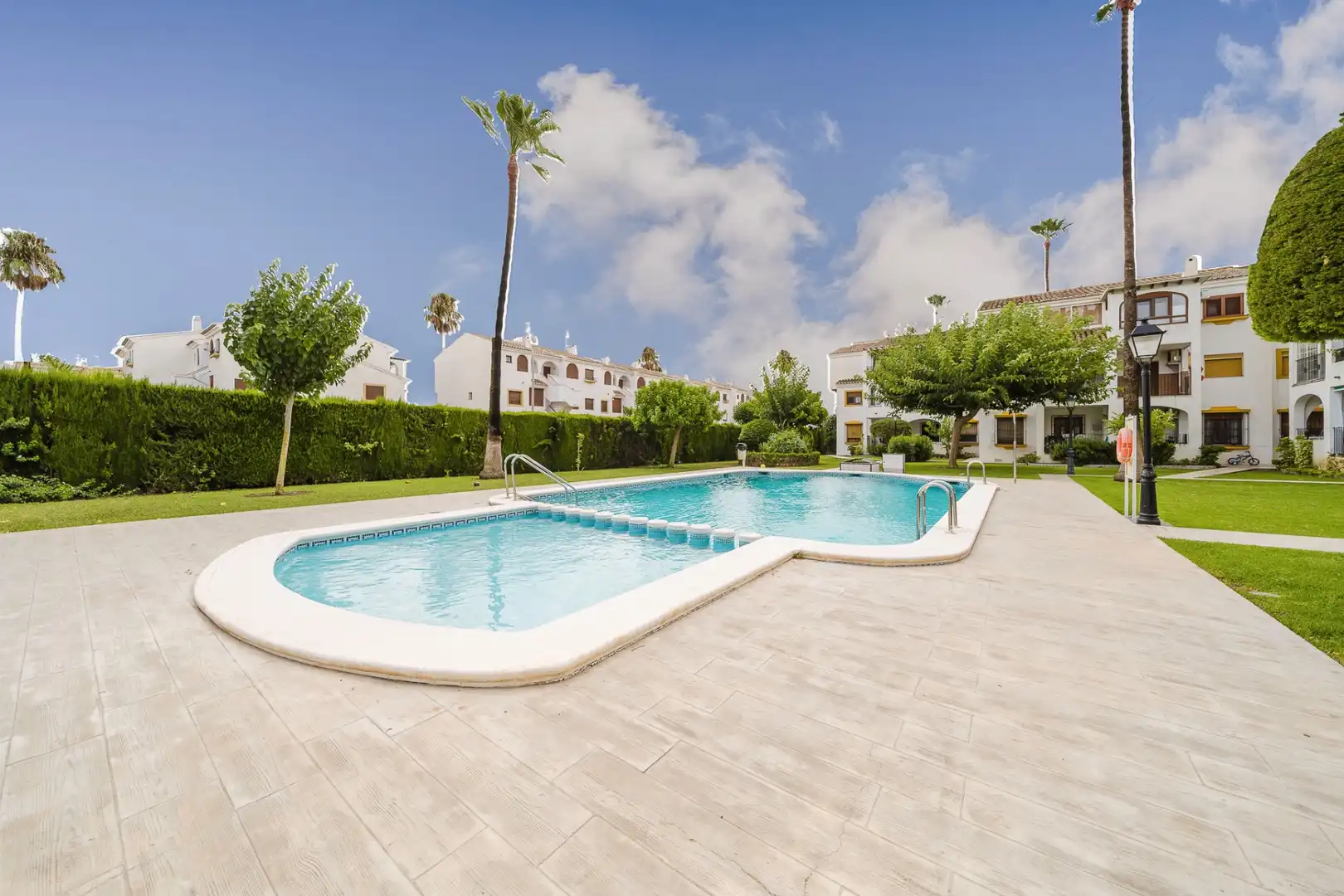 Jardí de Apartament de lloguer en Santiago de la Ribera