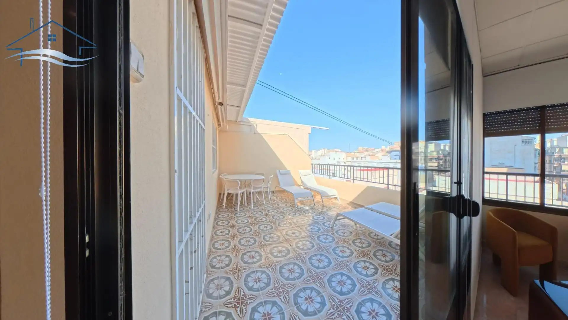 Terrassa de Àtic de lloguer en Alicante / Alacant amb Aire condicionat, Calefacció i Terrassa