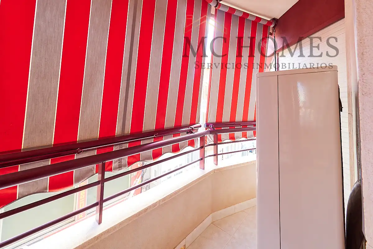 Balcony of Flat for sale in Santa Pola  with Air Conditioner, Heating and Oven