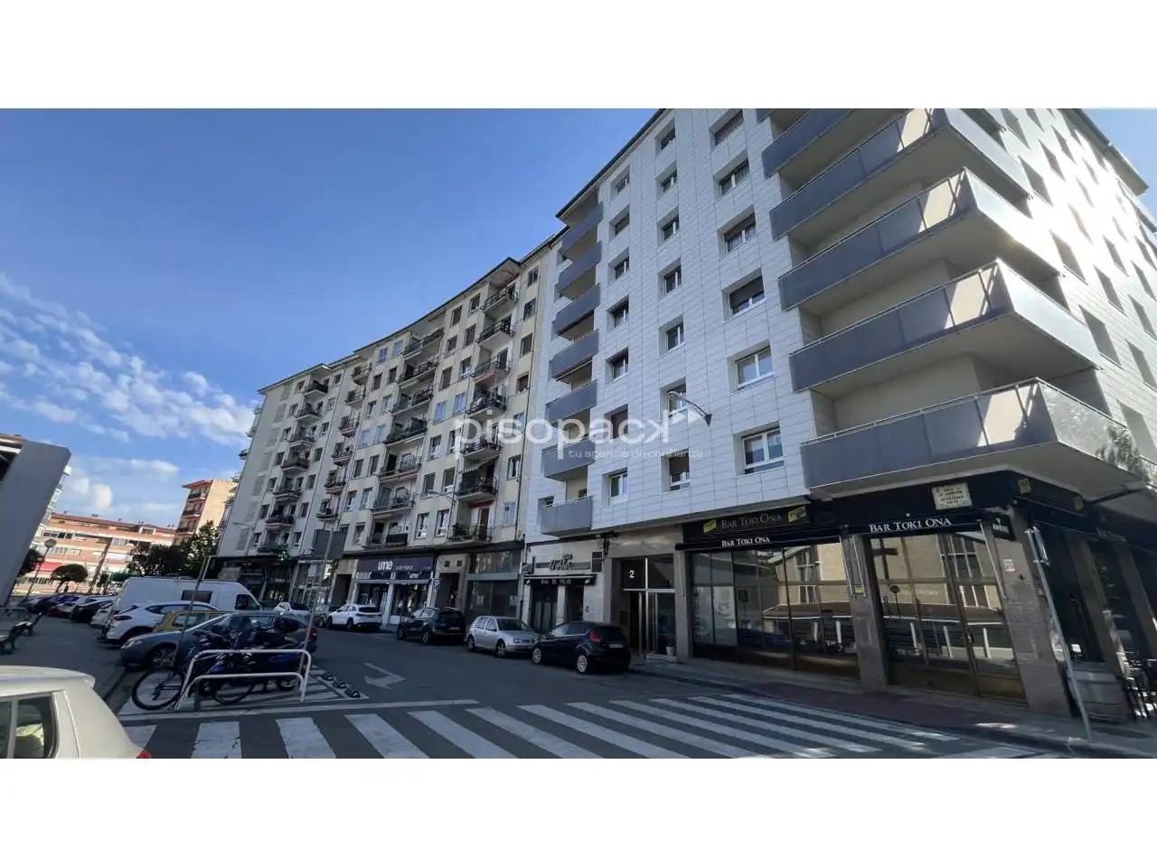 Vista exterior de Pis en venda en  Pamplona / Iruña amb Calefacció i Alarma