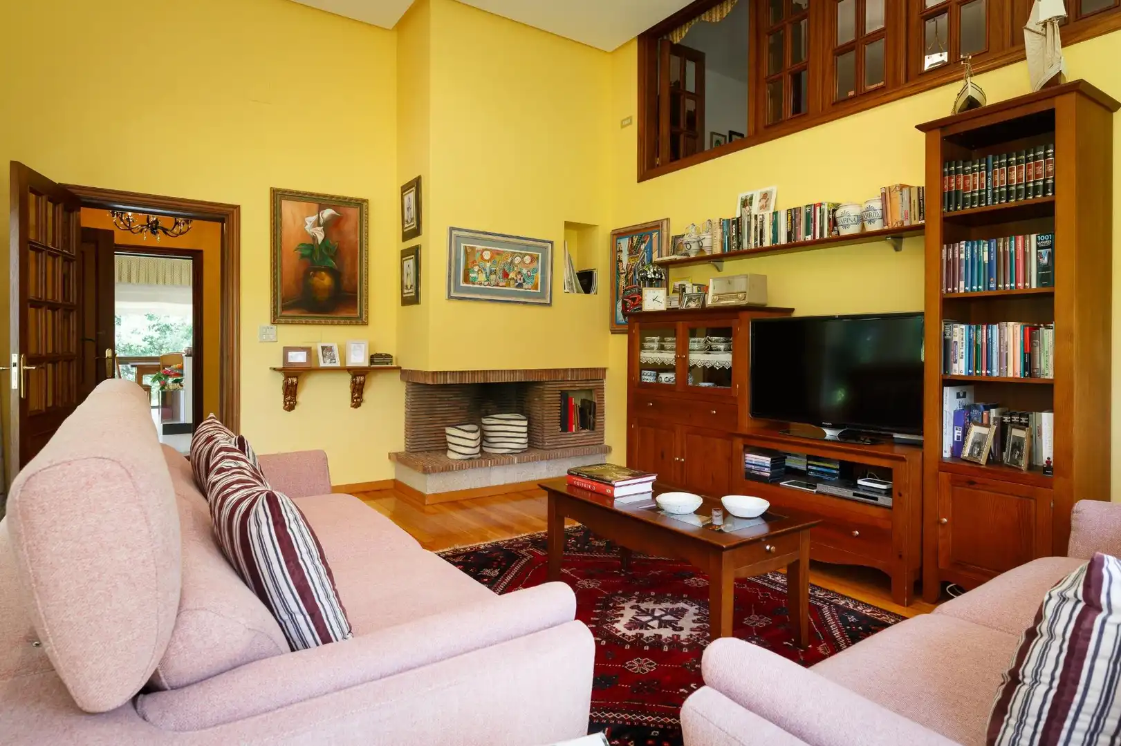 Living room of Houses for sale in O Pereiro de Aguiar   with Heating, Private garden and Terrace