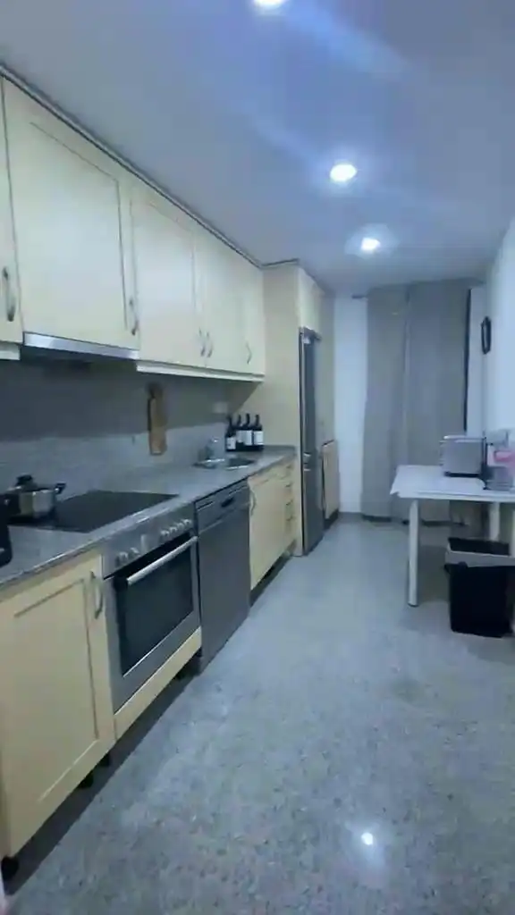 Cocina de Apartamento de alquiler en Vielha e Mijaran con Calefacción, Jardín privado y Trastero